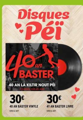 40 AN BASTER VINYLE