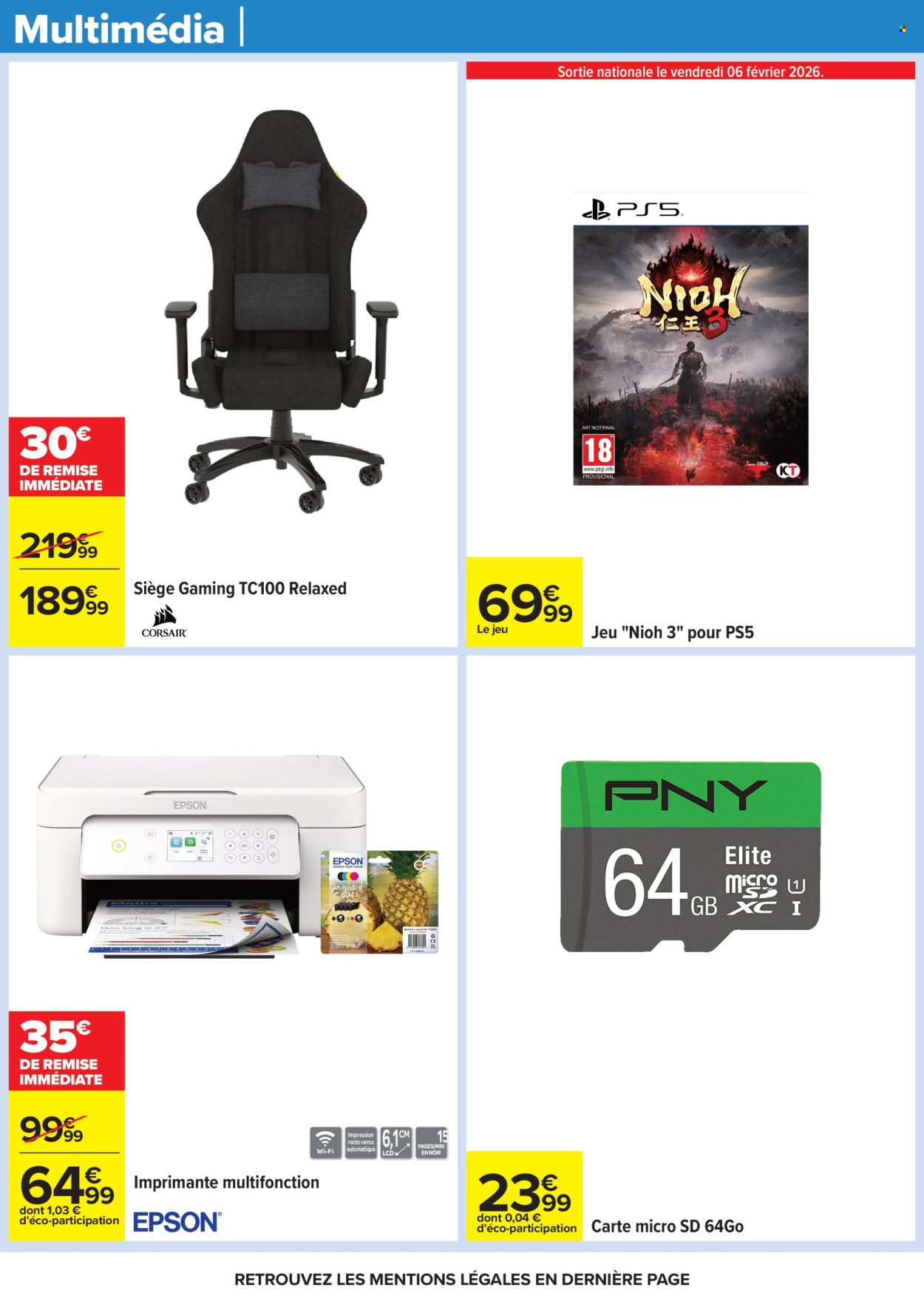 Catalogue Carrefour Hypermarchés - 03/02/2026 - 16/02/2026. Page 70