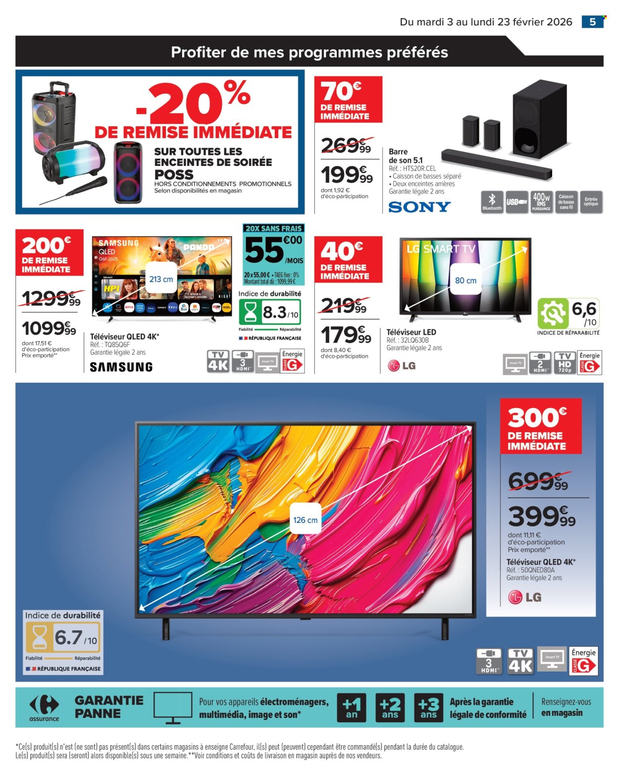Catalogue Carrefour Hypermarchés - 03/02/2026 - 23/02/2026. Page 5