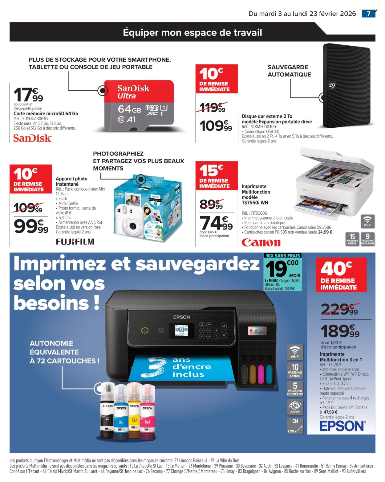 Catalogue Carrefour Hypermarchés - 03/02/2026 - 23/02/2026. Page 7
