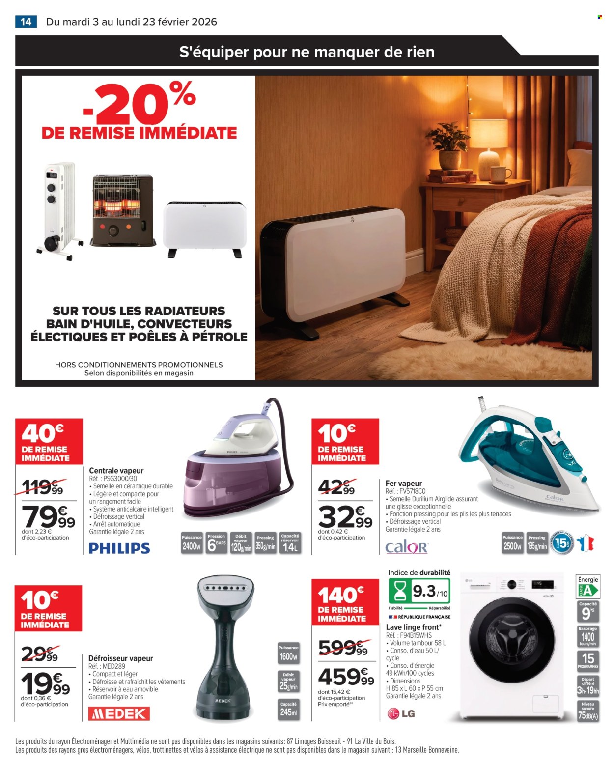 Catalogue Carrefour Hypermarchés - 03/02/2026 - 23/02/2026. Page 14