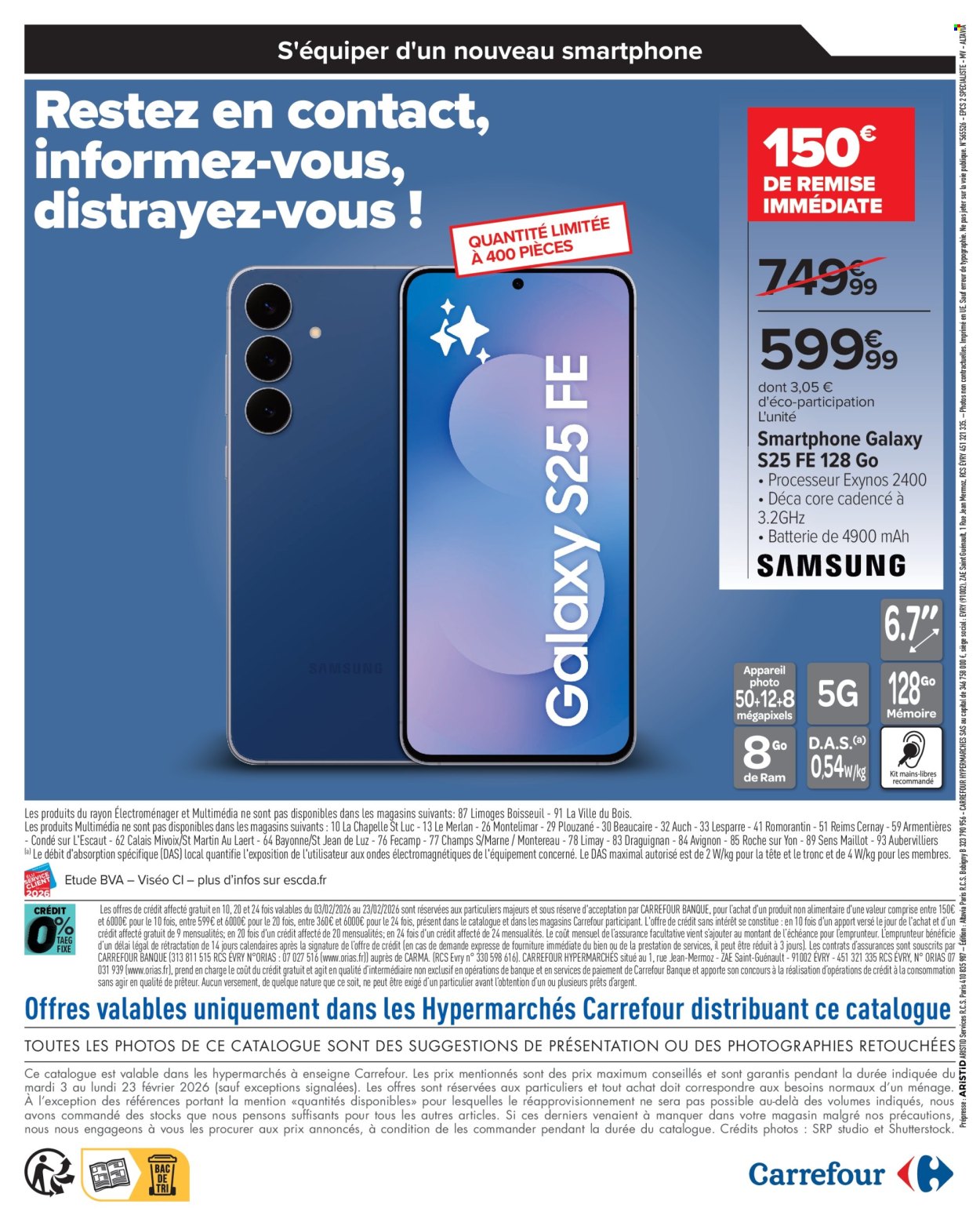 Catalogue Carrefour Hypermarchés - 03/02/2026 - 23/02/2026. Page 16
