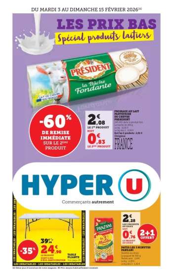 Catalogue HYPER U - 03/02/2026 - 15/02/2026.