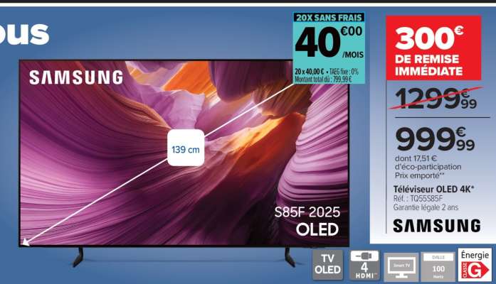 Téléviseur OLED 4K