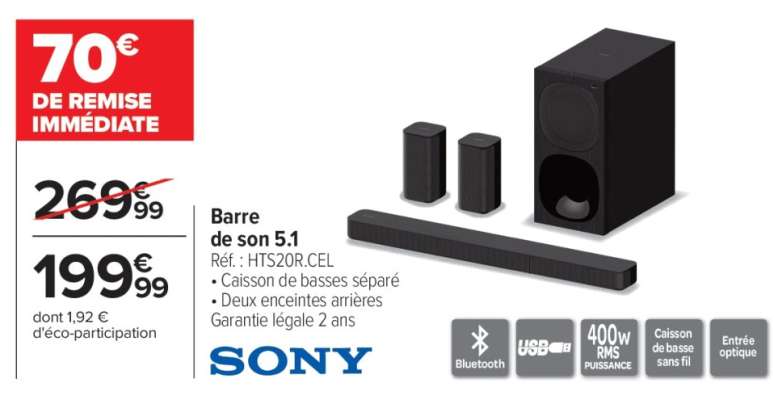 Barre de son 5.1