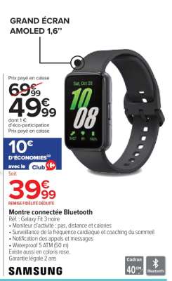 Montre connectée bluetooth
