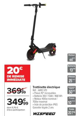 Trottinette électrique