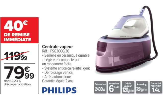 CENTRALE VAPEUR "PHILIPS"
