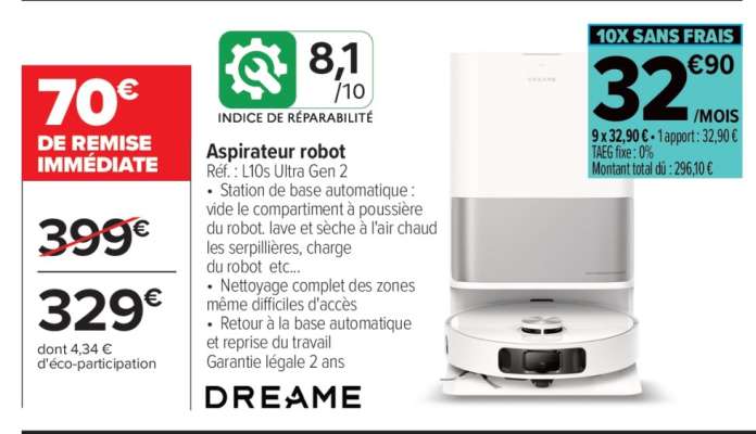 Aspirateur robot