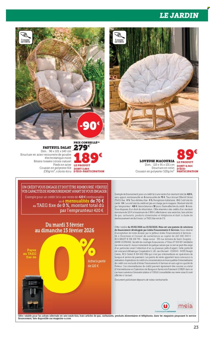 Catalogue SUPER U - 03/02/2026 - 15/02/2026. Page 23