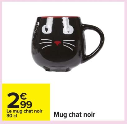 Mug chat noir