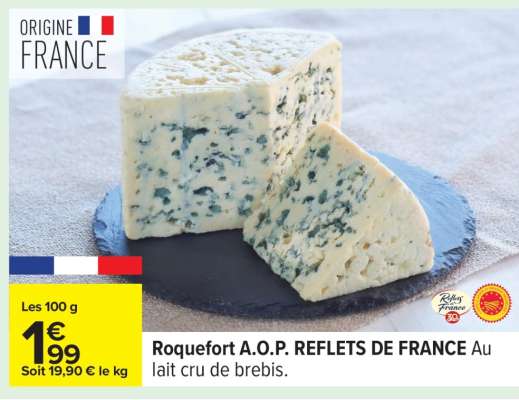 Roquefort A.O.P. REFLETS DE FRANCE