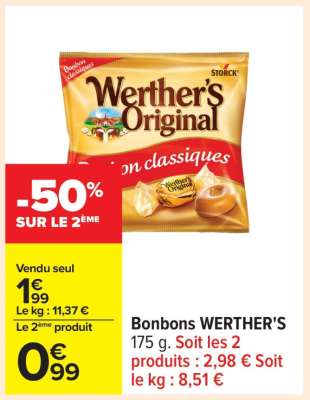 Bonbons WERTHER'S
