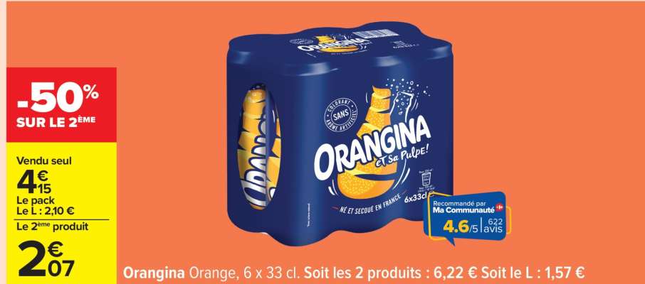Orangina Orange