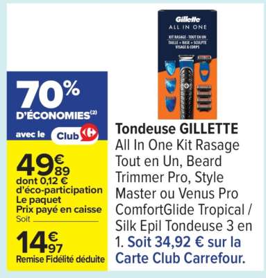 TONDEUSE “GILLETTE”
