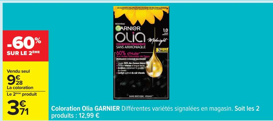Coloration OLIA GARNIER