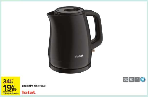 Bouilloire électrique