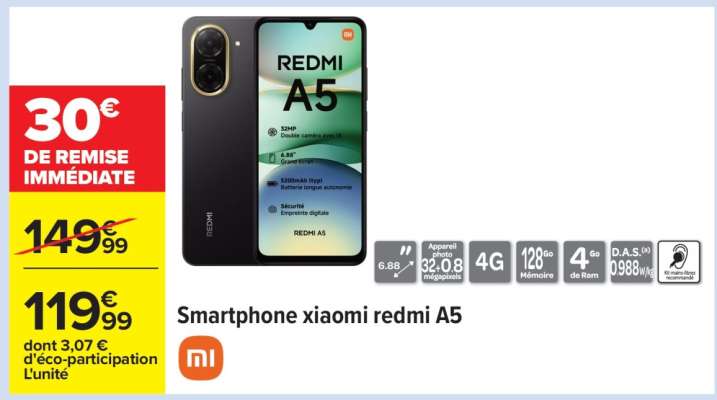 SMARTPHONE XIAOMI REDMI A5