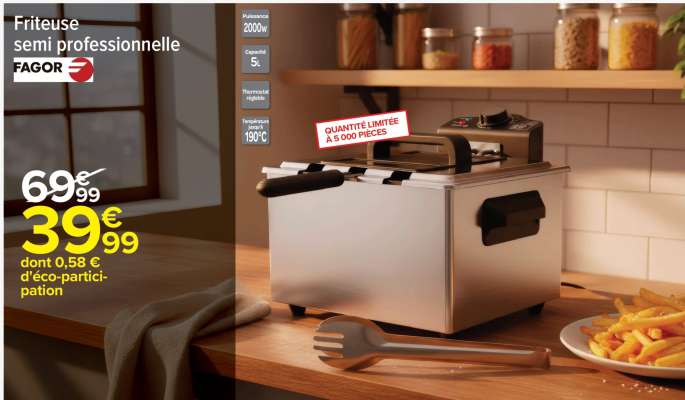 Friteuse semi professionnelle Fagor
