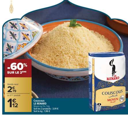 Couscous 'Le Renard'