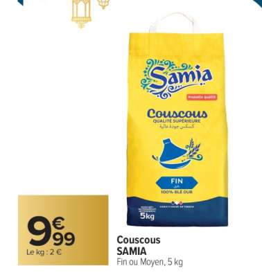 Couscous "Samia"