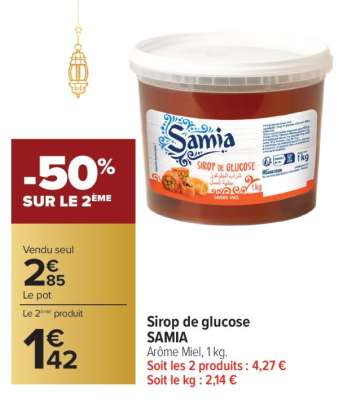 Sirop De Glucose Samia