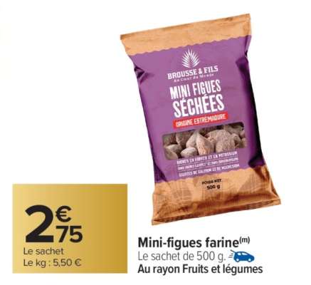 Mini-figues farine