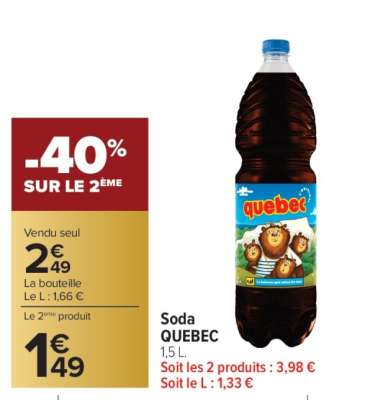 Soda QUEBEC