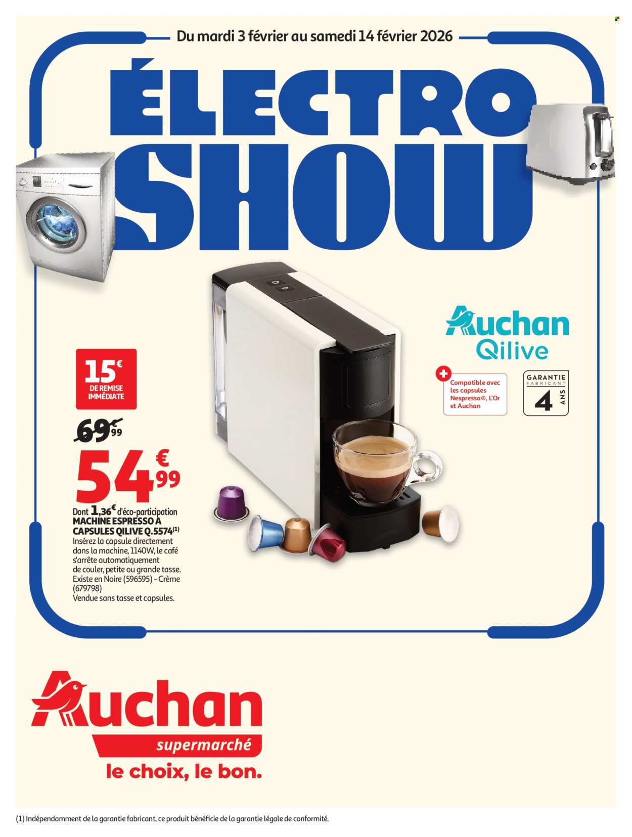 Catalogue Auchan - 03/02/2026 - 14/02/2026. Page 1