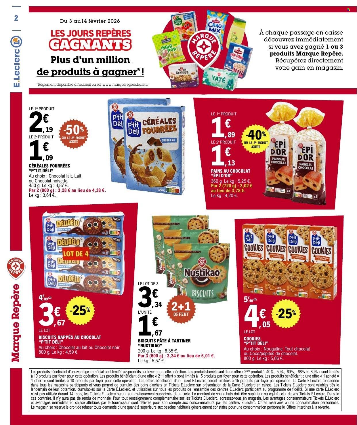 Catalogue E.Leclerc - 03/02/2026 - 14/02/2026. Page 2