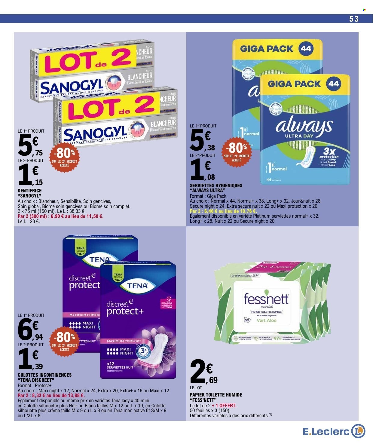 Catalogue E.Leclerc - 03/02/2026 - 14/02/2026. Page 53