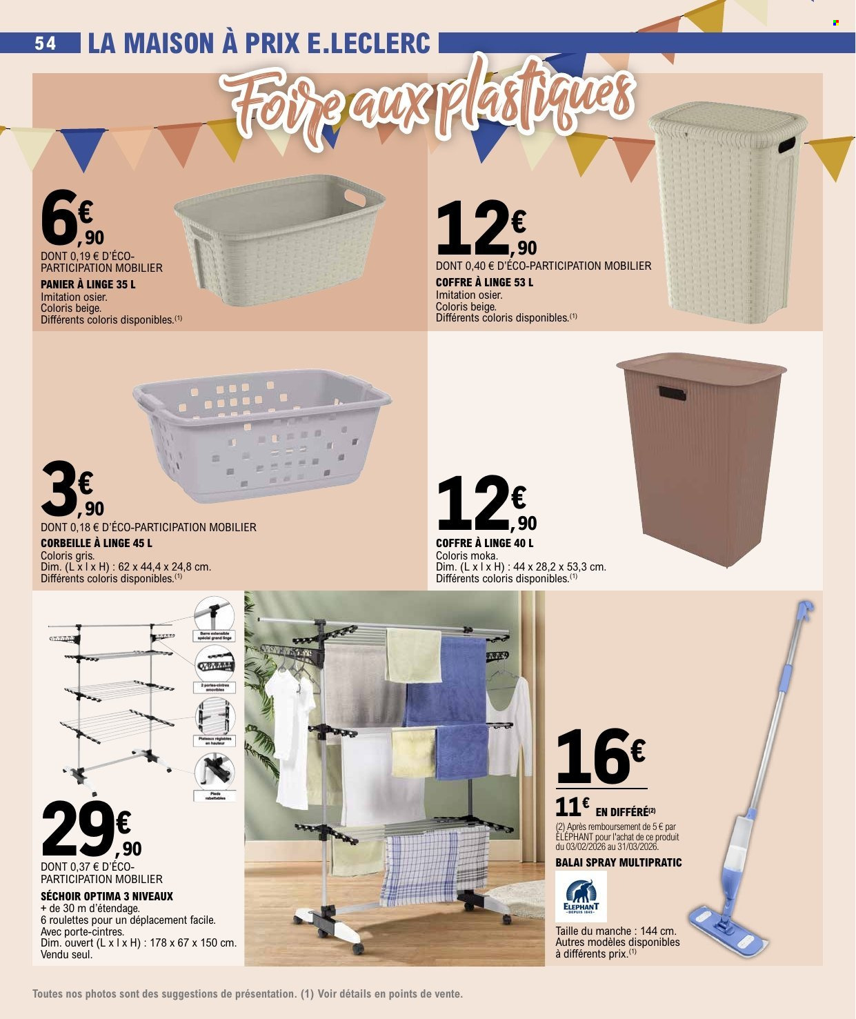 Catalogue E.Leclerc - 03/02/2026 - 14/02/2026. Page 54