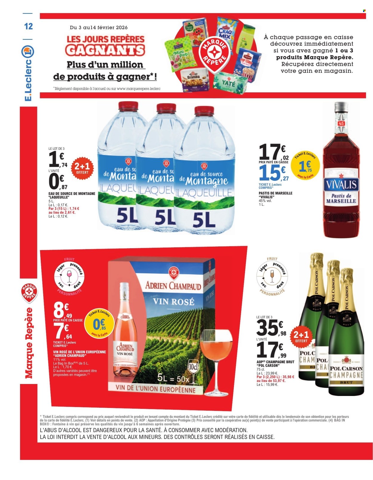Catalogue E.Leclerc - 03/02/2026 - 14/02/2026. Page 12