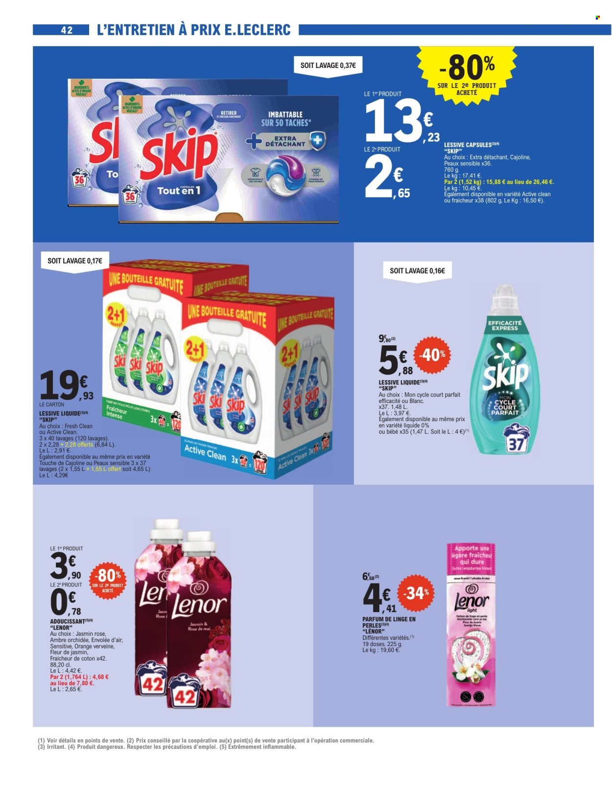 Catalogue E.Leclerc - 03/02/2026 - 14/02/2026. Page 42