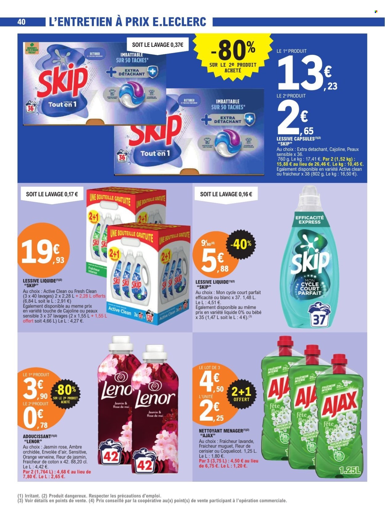 Catalogue E.Leclerc - 03/02/2026 - 14/02/2026. Page 40