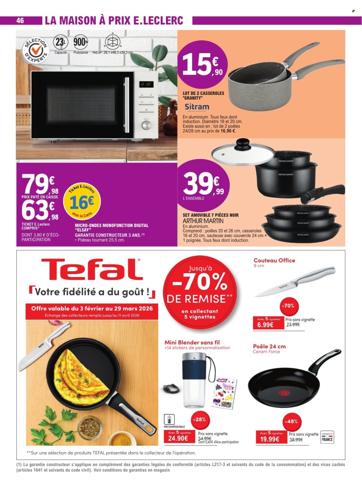 Catalogue E.Leclerc - 03/02/2026 - 14/02/2026. Page 46