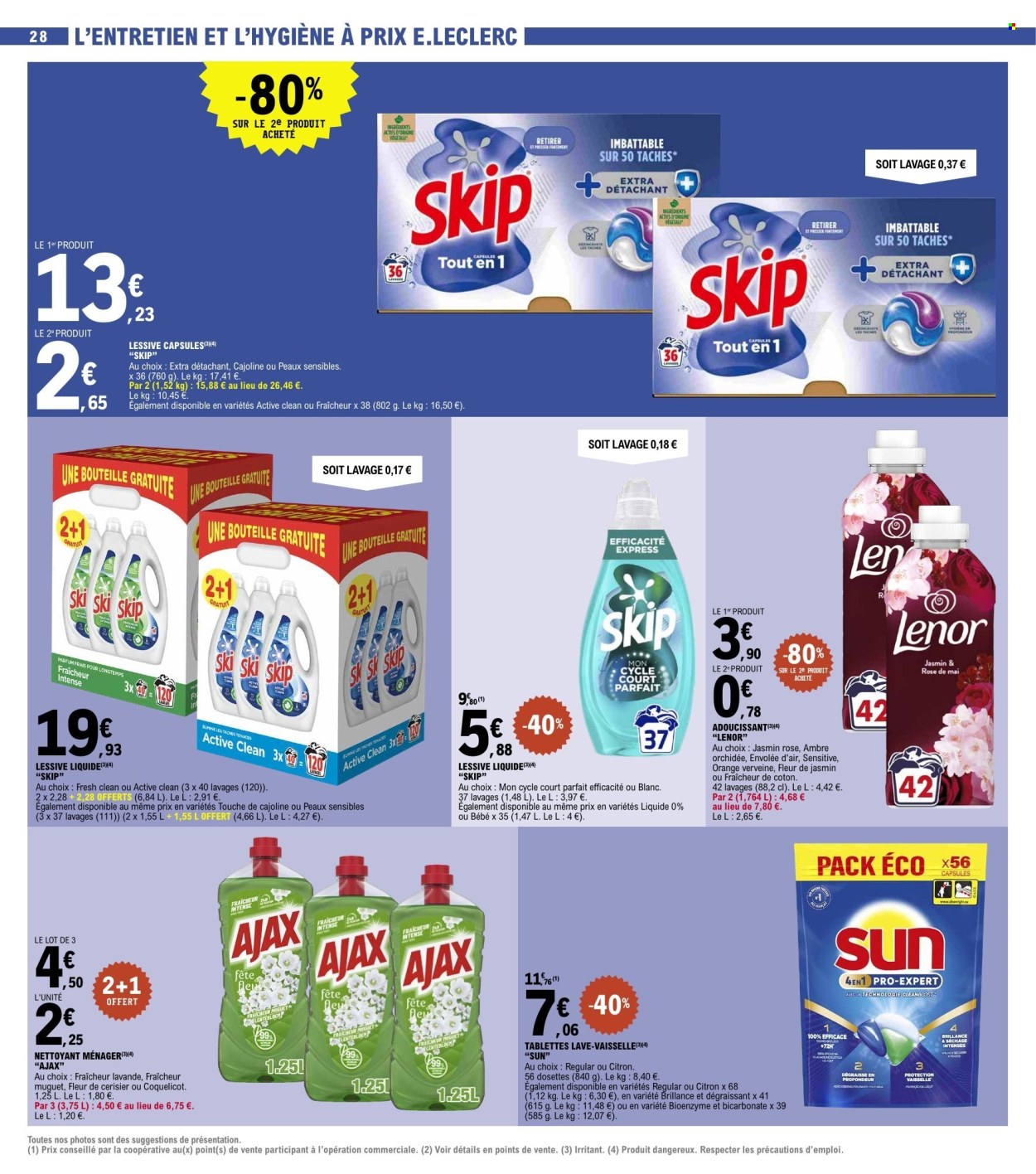 Catalogue E.Leclerc - 03/02/2026 - 14/02/2026. Page 28