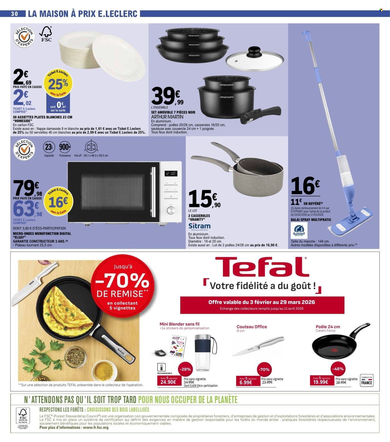 Catalogue E.Leclerc - 03/02/2026 - 14/02/2026. Page 30