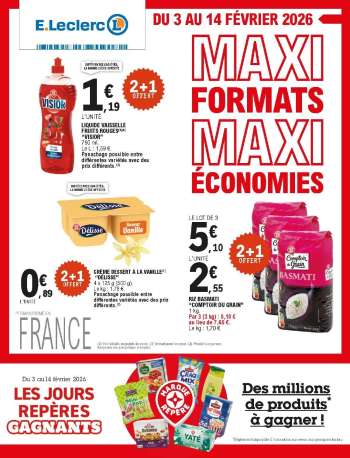 Catalogue E.Leclerc - 03/02/2026 - 14/02/2026.