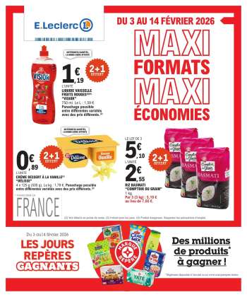 Catalogue E.Leclerc - 03/02/2026 - 14/02/2026.