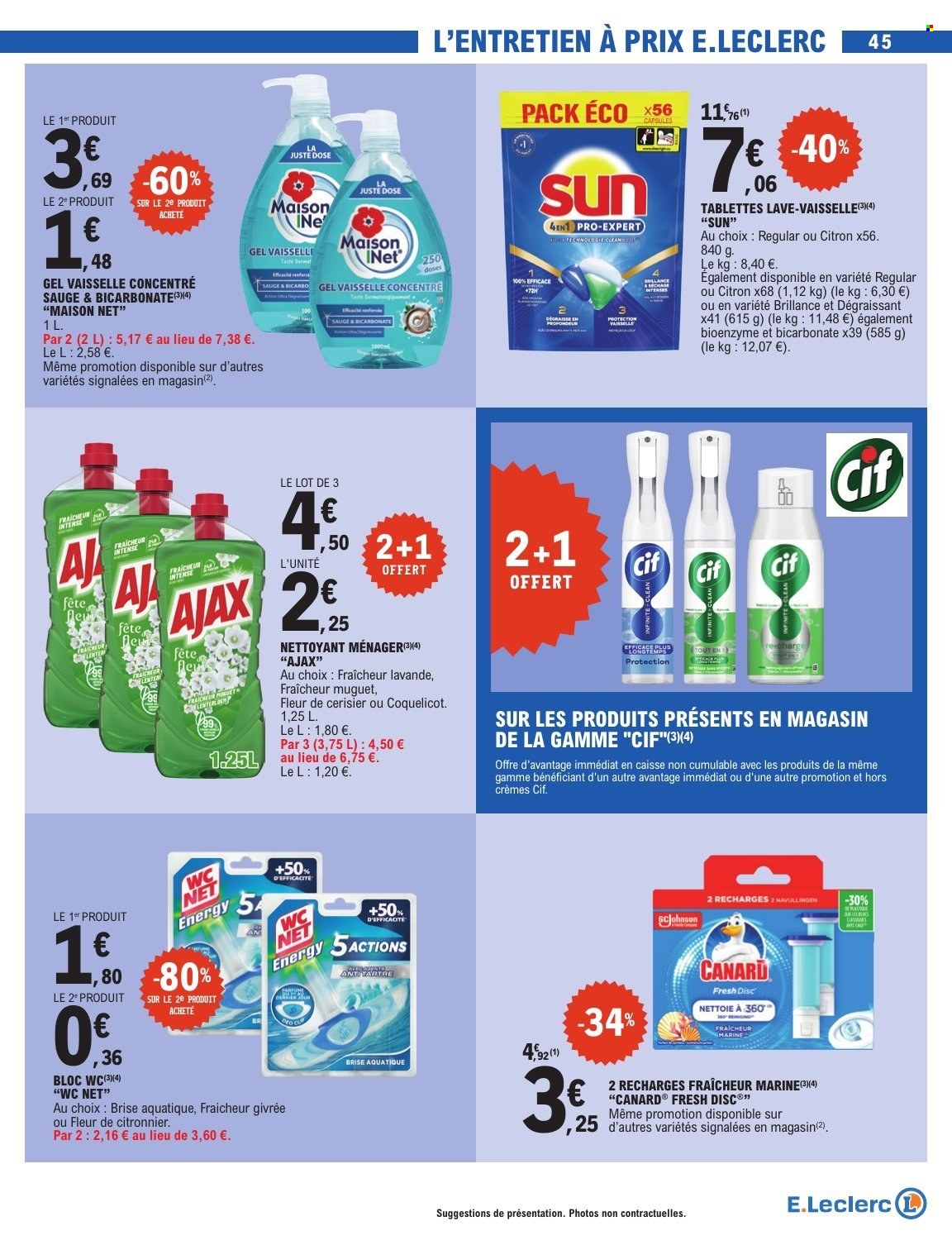 Catalogue E.Leclerc - 03/02/2026 - 14/02/2026. Page 45