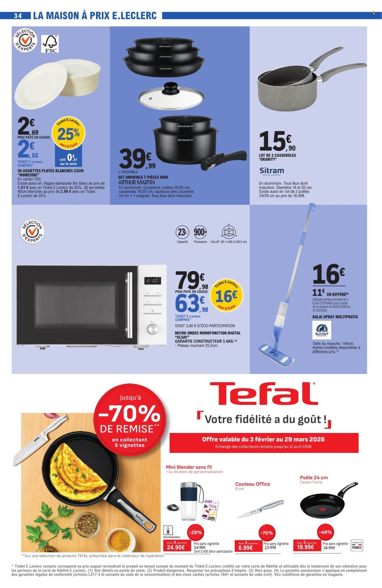 Catalogue E.Leclerc - 03/02/2026 - 14/02/2026. Page 34