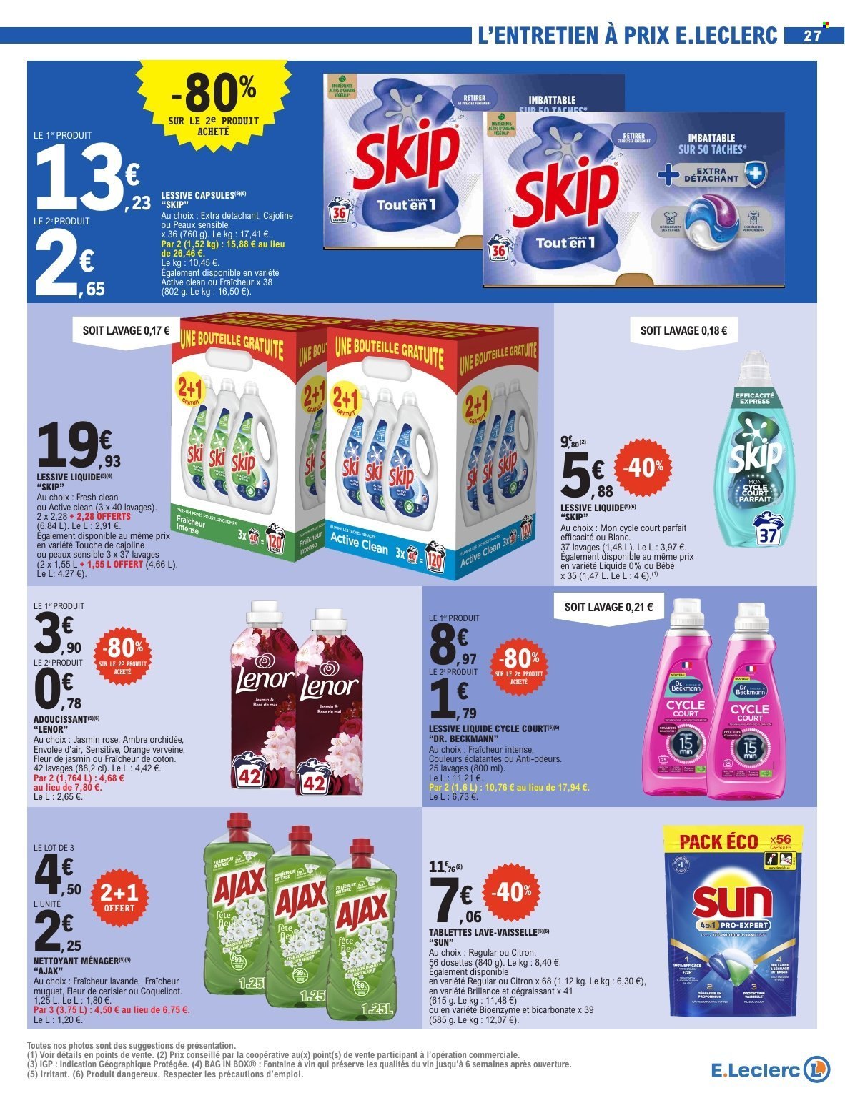 Catalogue E.Leclerc - 03/02/2026 - 14/02/2026. Page 27