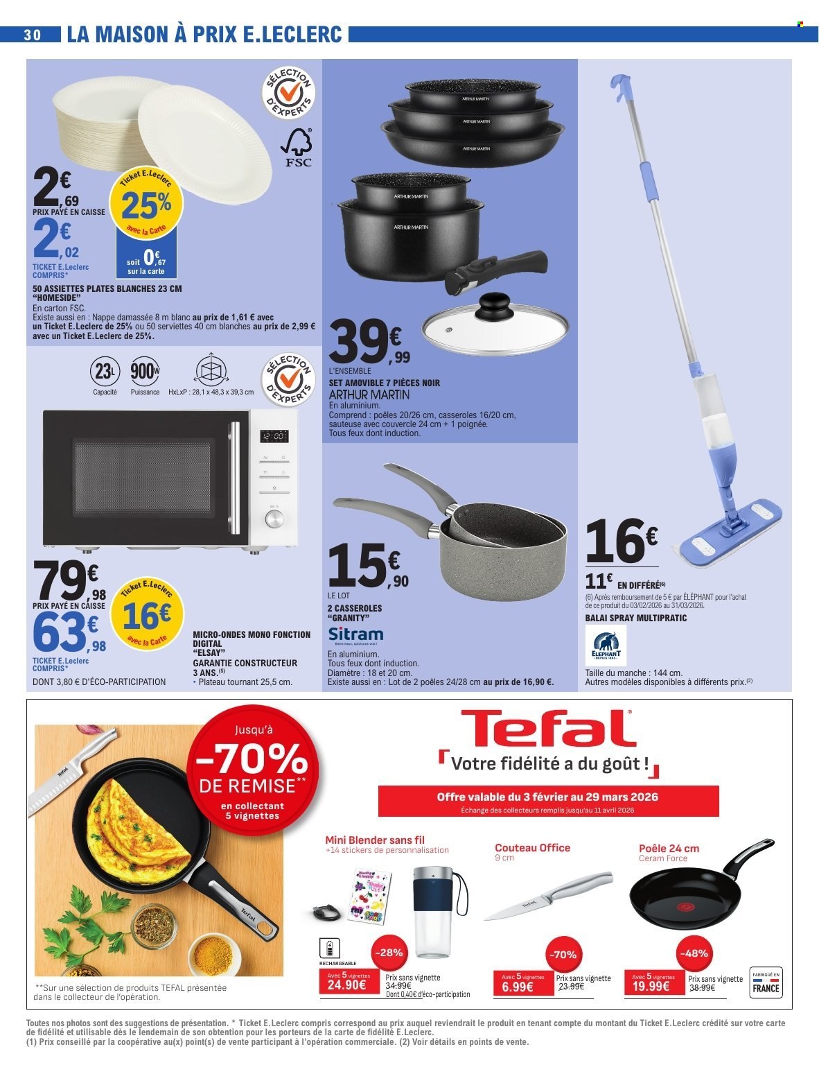 Catalogue E.Leclerc - 03/02/2026 - 14/02/2026. Page 30