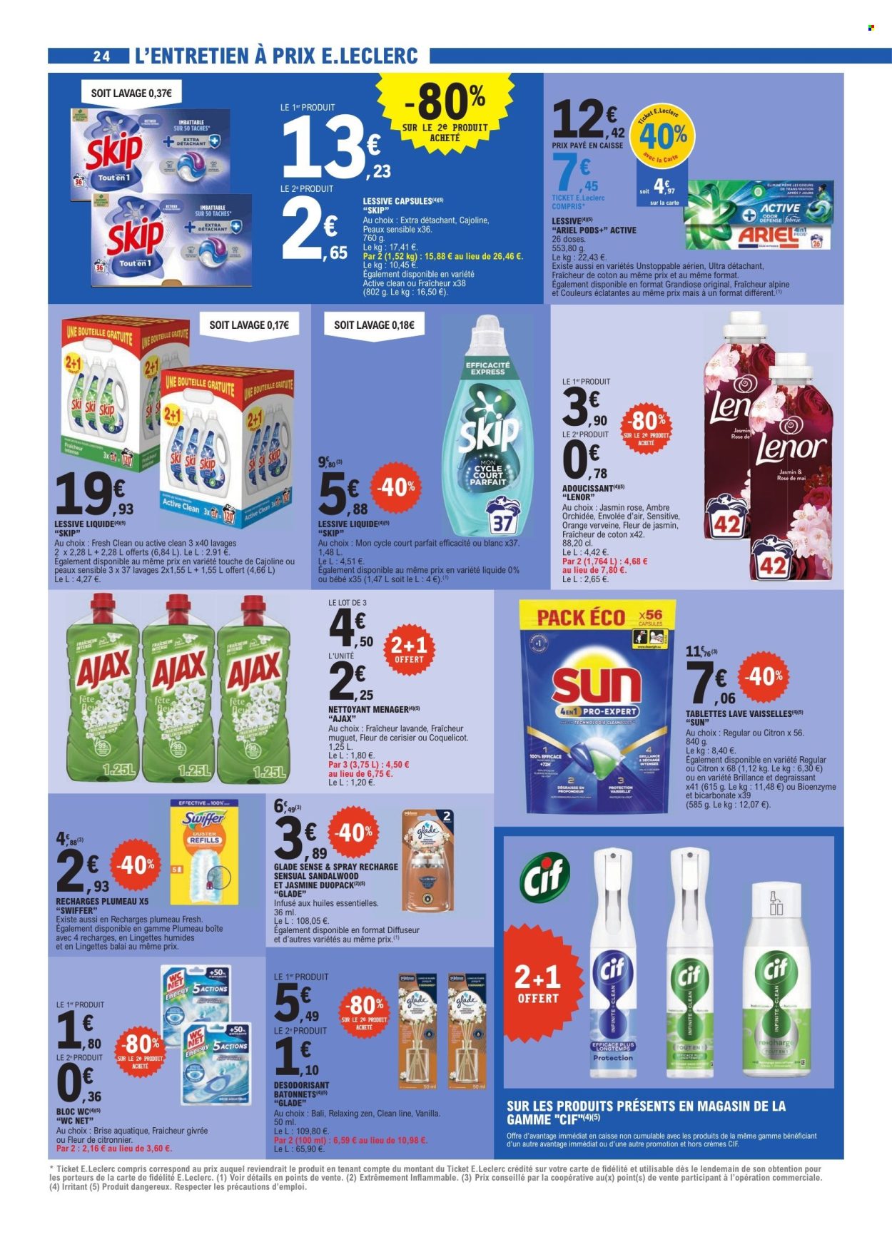 Catalogue E.Leclerc - 03/02/2026 - 14/02/2026. Page 24