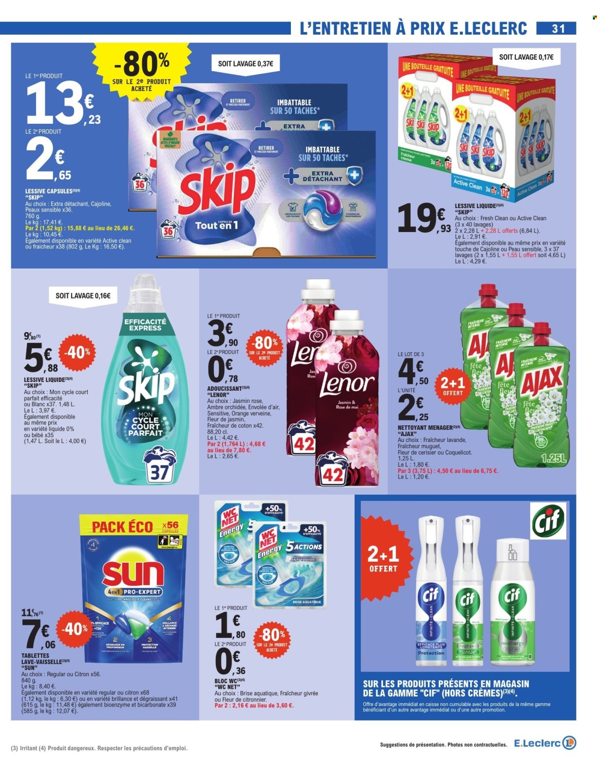 Catalogue E.Leclerc - 03/02/2026 - 14/02/2026. Page 31