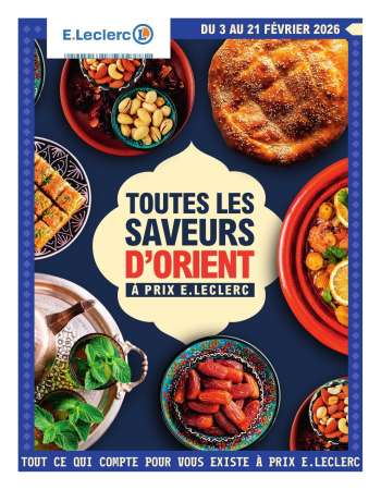 Catalogue E.Leclerc - 03/02/2026 - 21/02/2026.