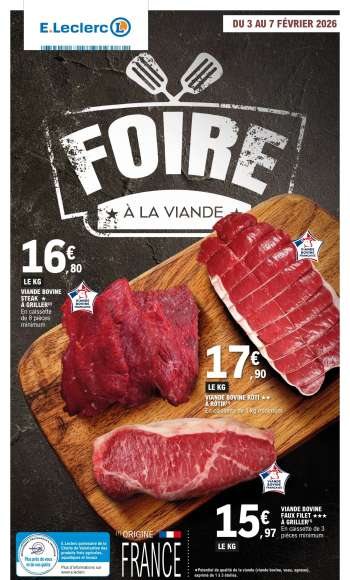 Catalogue E.Leclerc - 03/02/2026 - 07/02/2026.