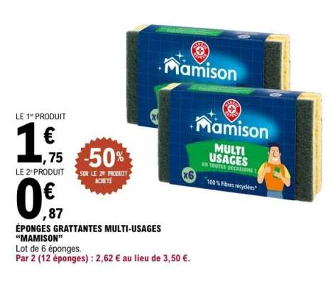 Éponges Grattantes Multi-Usages 'Mamison'