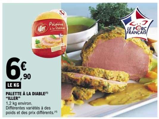 PALETTE À LA DIABLE 'ILLER'